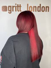 Get your hair bleached and coloured without damage with Gritt London.