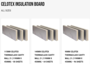 Buy Temperature Resistant Celotex Insulation Boards in UK