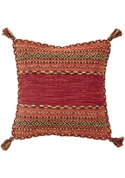 Kelim Cushion Covers by Oriental Weavers in Red Colour