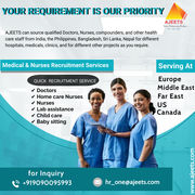 Are you Looking for Nursing Recruitment Agency in India,  Nepal 