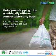 Buy Certified Biodegradable Shopping Bags - Naturtrust 