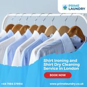 Shirt Ironing and Shirt Dry Cleaning Service in London - Prime Laundry