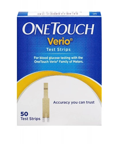 OneTouch Verio Test Strips (50 Count Multicolor)