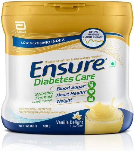 Abbott Ensure Diabetes Care Vanilla Delight Flavor - 400 Gm