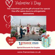 Celebrate Love in Paris: Exclusive France Visa Offer for Valentine's W