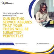Get UK Leading Services For Thesis Proofreading And Editing