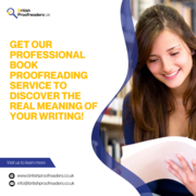 Get the top notch book proofreading service in the UK