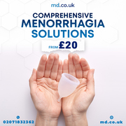 Comprehensive Menorrhagia Solutions from £20