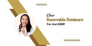 Clear Removable Retainers For Just £200! 