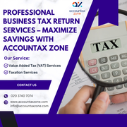 Professional Business Tax Return Services – Maximize Savings