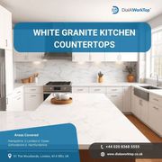 White Granite Kitchen Countertops | 020 8368 5555 | DialAWorkTop