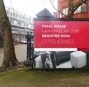 Advertising Hoarding in London
