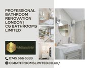 Professional Bathroom Renovation London | CG Bathrooms Limited