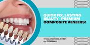 Quick Fix,  Lasting Beauty - Premium Composite Veneers!