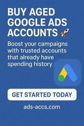 Buy verified Google Ads accounts with real spending history