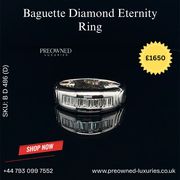 Stunning Baguette Diamond Ring - Sophisticated Style at a Great Price