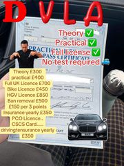 Get your full UK drivers license