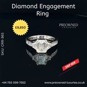 Buy Diamond Engagement Ring Pre-Owned Best Value UK