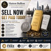 Sell Gold,  Silver & Bullion in London - Top Prices Paid Today