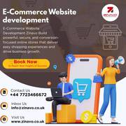 Custom E-commerce Development Company in Uk | Zinavo Web Development