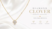 Luxury Diamond Clover Pendant: Timeless Elegance & Symbolic Beauty