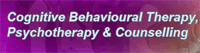 Cognitive behaviour therapy,  psychotherapy and counselling