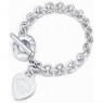 Tiffany and Co. Return to Tiffany Heart Tag Toggle Bracelet