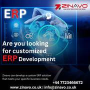 Custom ERP Development Company in UK | Zinavo