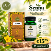 Natural Senna Capsules for Digestive Wellness and Regularity Support