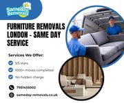 Furniture Removals London - Same Day Service