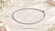 Luxury Diamond Tennis Necklace for Timeless Elegance